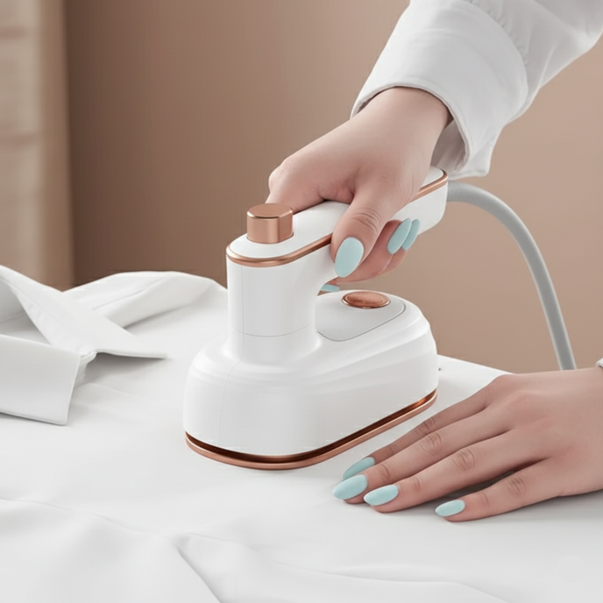 Mini Ferro De Passar Roupas A Vapor Para Viagem