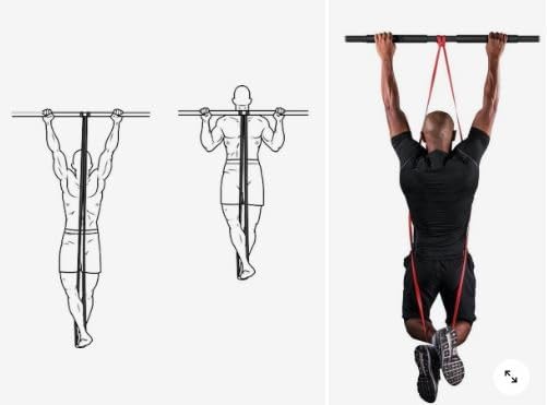 Barra P/ Flexão Exercícios Treino Regulável 62 A 100 Cm Fixa