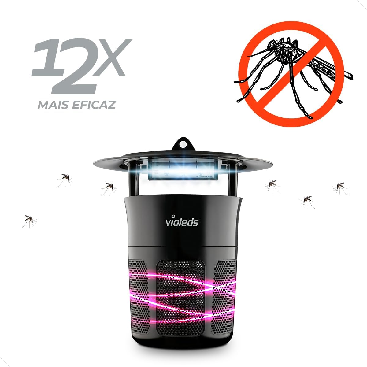 Armadilha Eletrônica para Mosquitos MOSCLEAN.