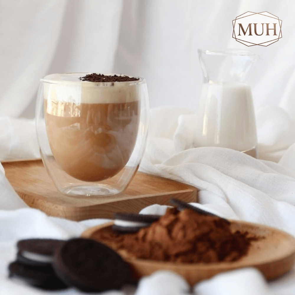 Copo para Café Parede Dupla em Vidro Borossilicato Transparente 70ml