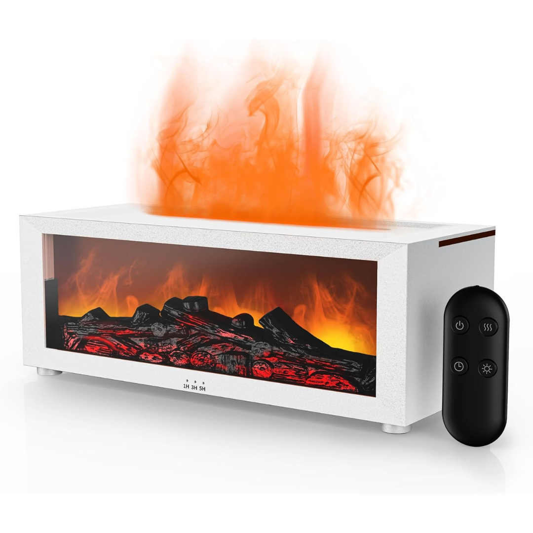 Umidificador Relaxante de Fogueira