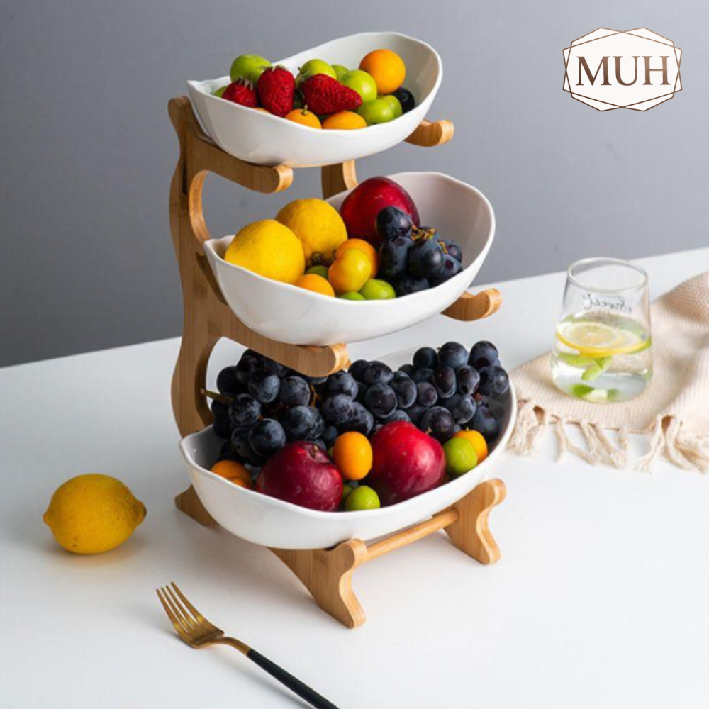 Fruteira de Mesa 2 a 3 Andares