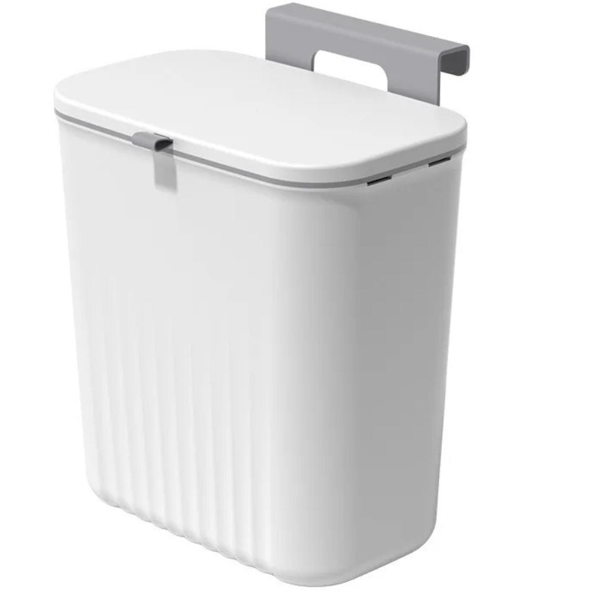 LixoFlex - Lixeira 9 Litros Pendurável e Veda Cheiros Com Adesivos ProFix