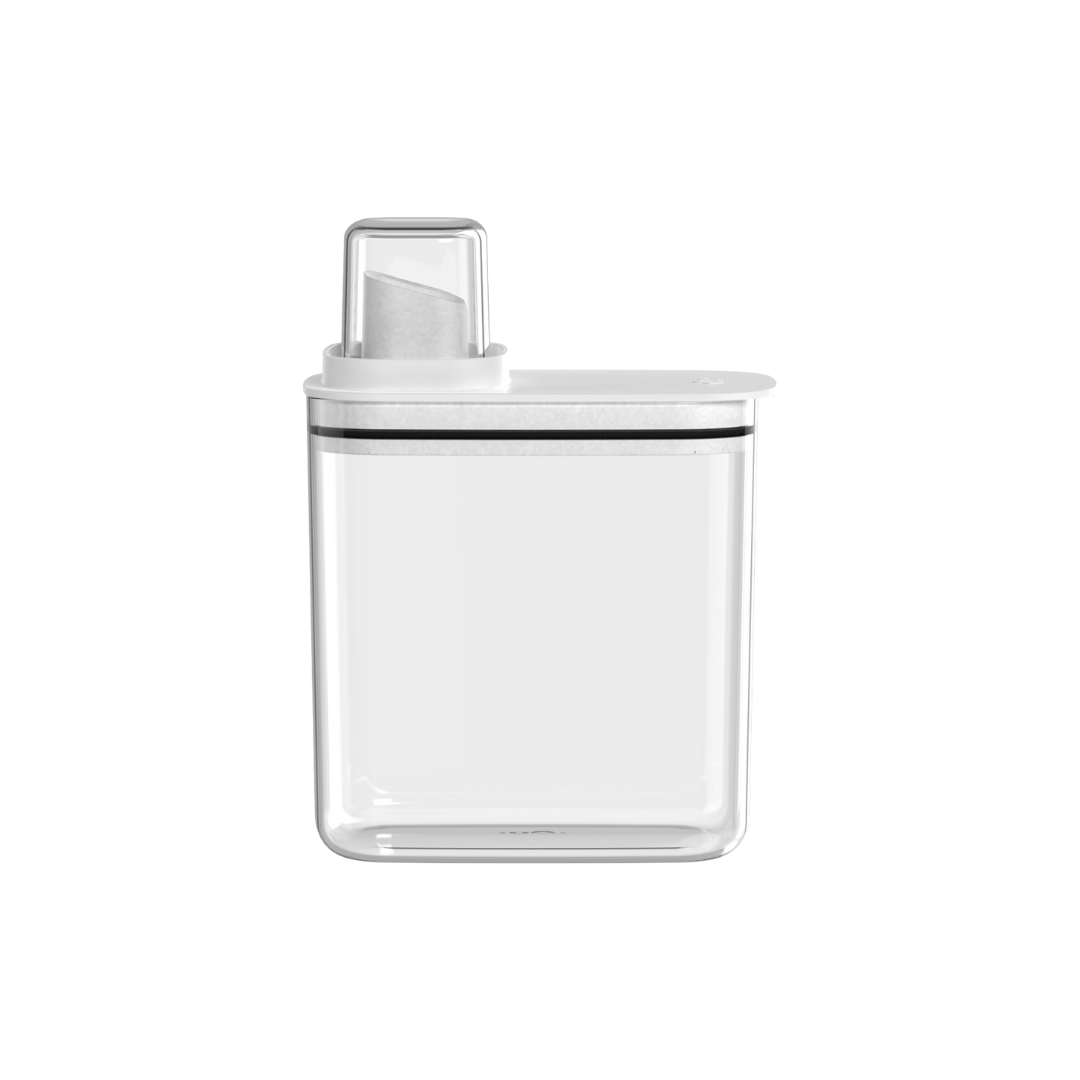 Pote Hermético Dispenser Flow Branco 1,5 Litros