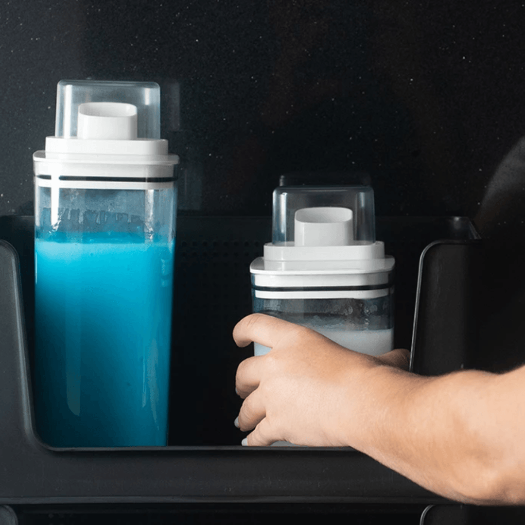 Pote Hermético Dispenser Flow Branco 1,5 Litros