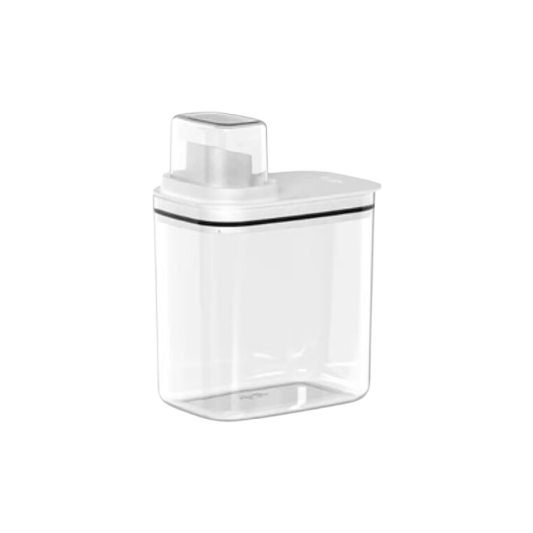 Pote Hermético Dispenser Flow Branco 1,5 Litros