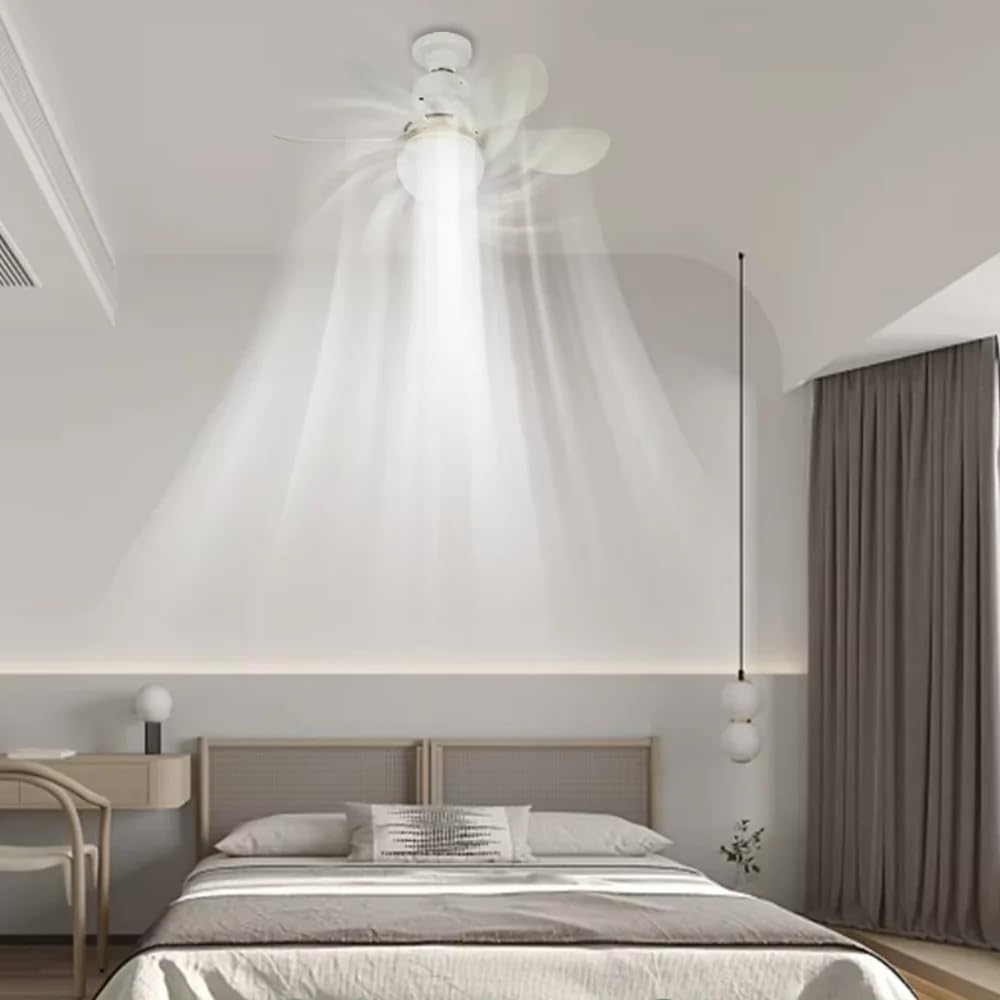 Ventilador de Teto com Lâmpada LED.