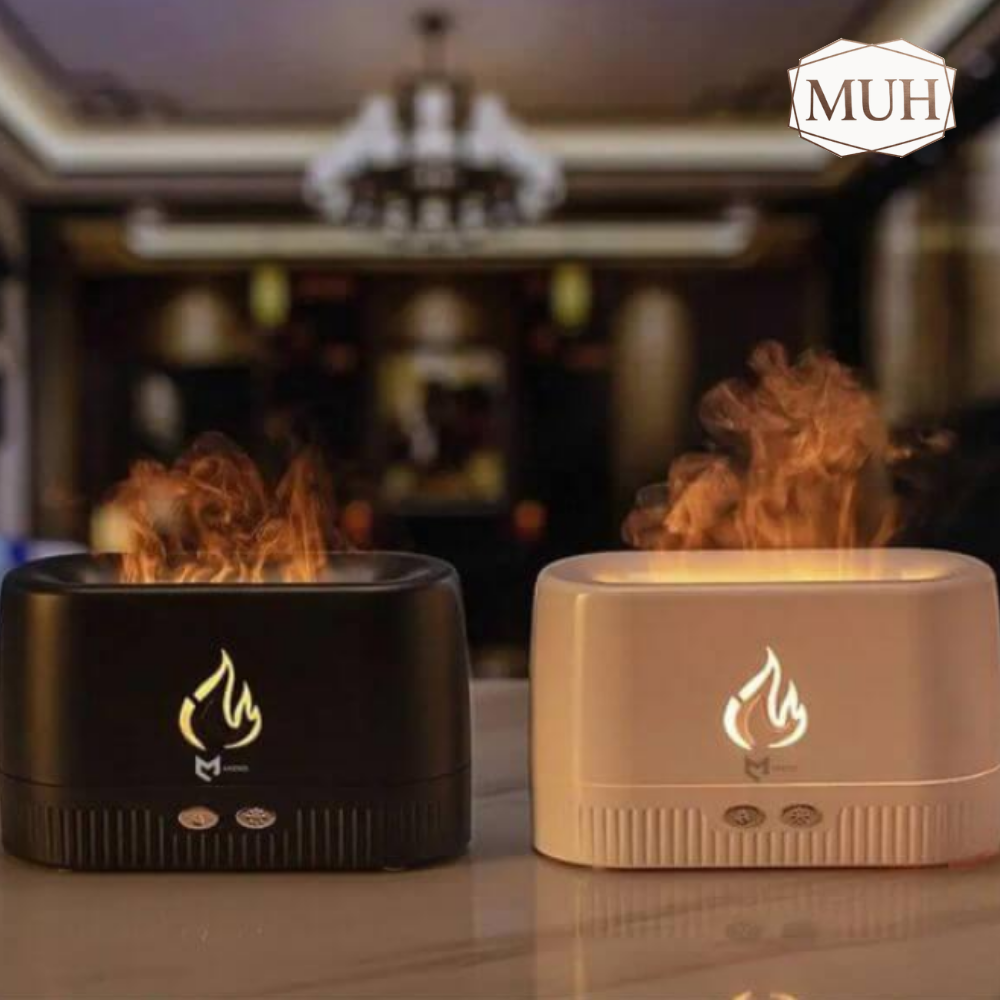 Difusor Aromatizador de Ambientes com Efeito de Chamas