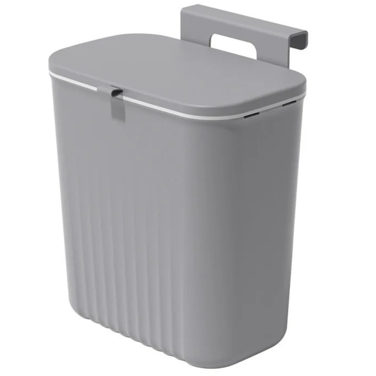 LixoFlex - Lixeira 9 Litros Pendurável e Veda Cheiros Com Adesivos ProFix